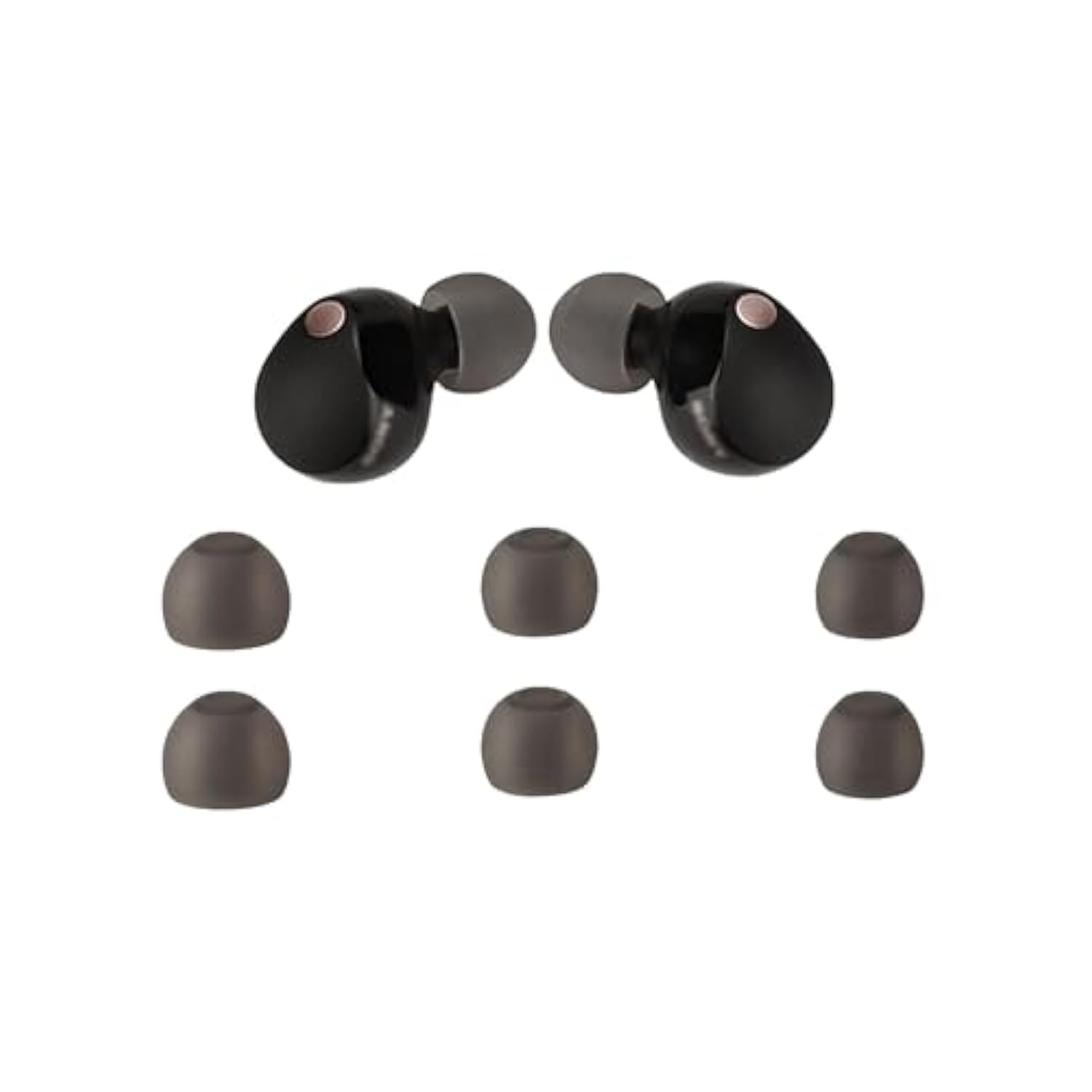 Replacement Ear Tips Compatible With Sony Wf-1000Xm5 True Wireless Earbuds, Lightweight Earplugs, Soft And Comfortable Noise Cancelling Earplugs,Gray(6 Pack).
