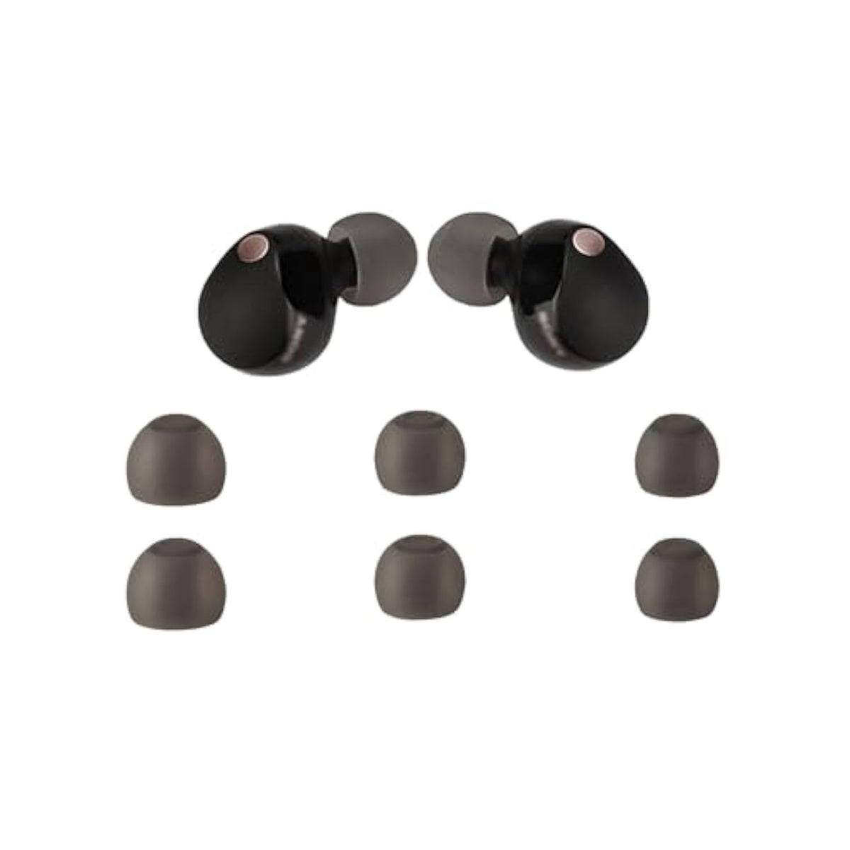 Replacement Ear Tips Compatible With Sony Wf-1000Xm5 True Wireless Earbuds, Lightweight Earplugs, Soft And Comfortable Noise Cancelling Earplugs,Gray(6 Pack).