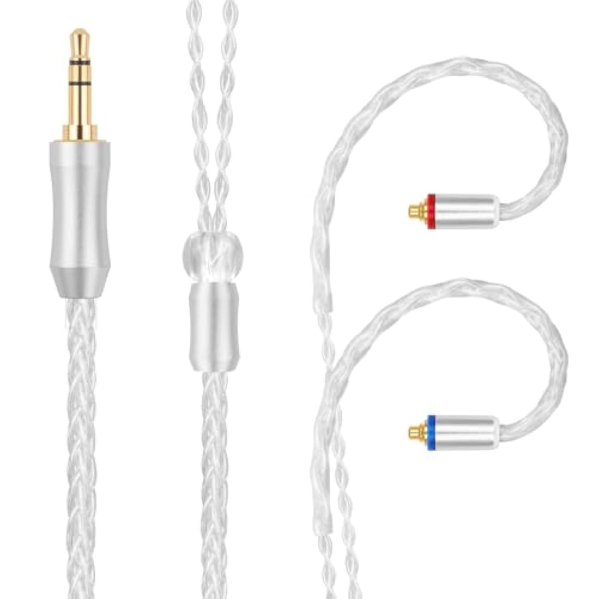 8 Core Mmcx Cable Compatible With Se215, Se215 Pro, Se315, Se425, Se425 Pro, Se535, Se846, Aonic 3, Aonic 4, Aonic 5, Lz A4 A5 Ue900 Earphones, Mmcx Replacement Cable, 3.7Ft
