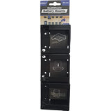 Battery Holder Compatible With Kobalt 24V (6 Pack) - Black | Battery Mounts | Made In The Uk