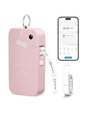 Label Maker, S001 Portable Bluetooth Label Maker Machine With Tape, Thermal Label Printer For Home, Office, School Organization, Wireless Mini Labeler Machine, Pink