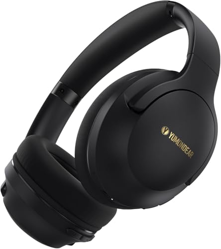 Bluetooth Headphones Over Ear, 80 Hrs Playtime Wireless Headphones With Enc Mic, Deep Bass Eq, Foldable Comfort For Travel, Gym & Commuting, Stocking Stuffers