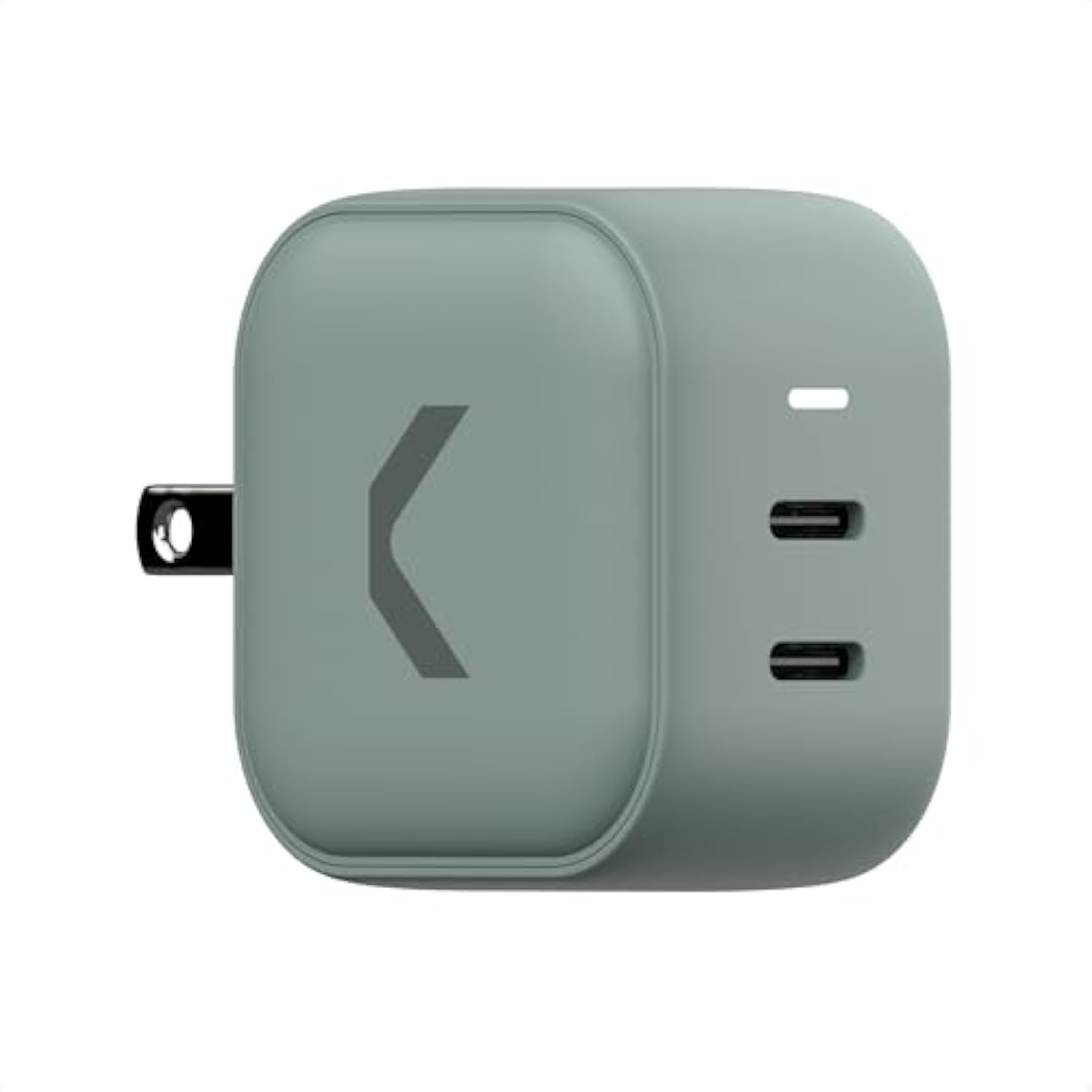 Core 45W Dual Usb-C Charger, Core Gan Pps, Power Adapter For Iphone 16/15/14/13/12/11/X, Galaxy S24 Ultra/S23 (Core 45W)