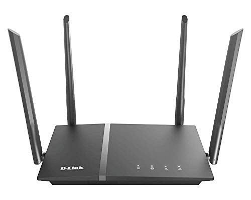Wifi Router Ac1200 High Power Gigabit Ethernet Dual Band Mesh Wireless Internet For Home Gaming Parental Control Wi-Fi (Dir-1260)