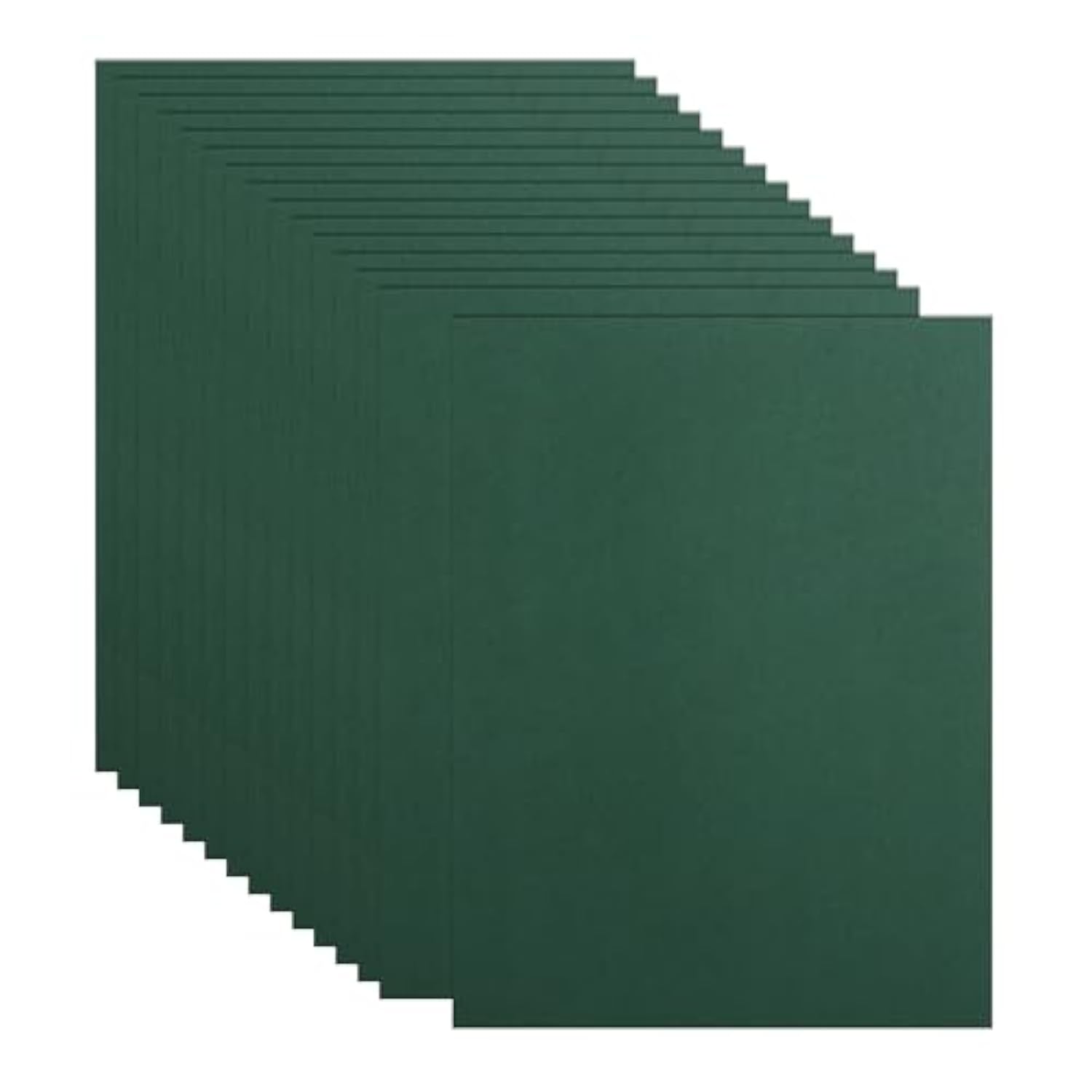 100 Sheets Dark Green Cardstock 8.5 X 11 Crafts Paper, 80Lb Premium Christmas Green Card Stock For Diy Cards Making, Wedding Invitations, Thank You Cards, Certificates, Party