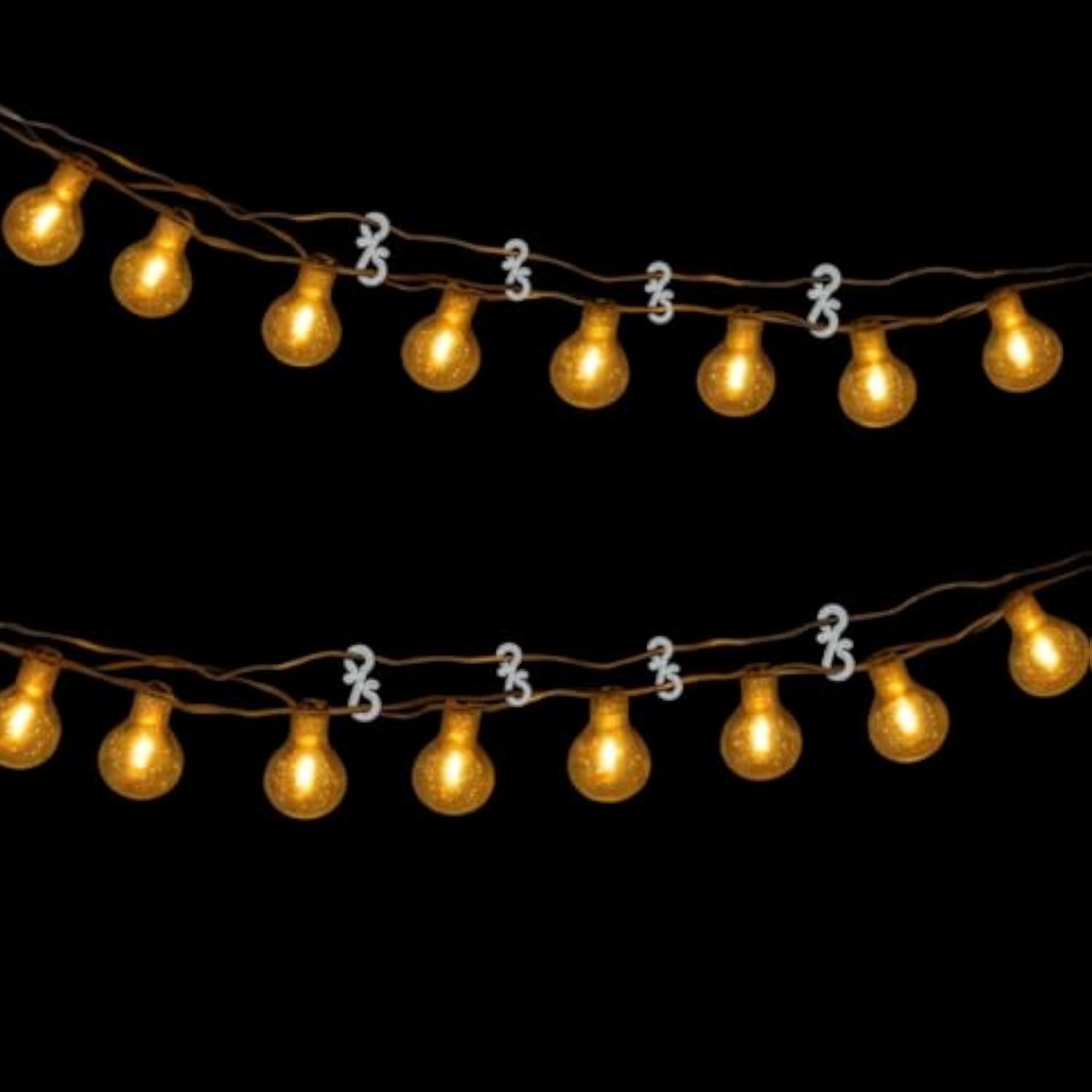 105Pcs Christmas Light Clips Gutter Hanger Hooks Plastic Outdoor Light Clips Weatherproof S Clips For Hanging Outdoor String Lights, Rope Lights, Xmas Tree Decoration