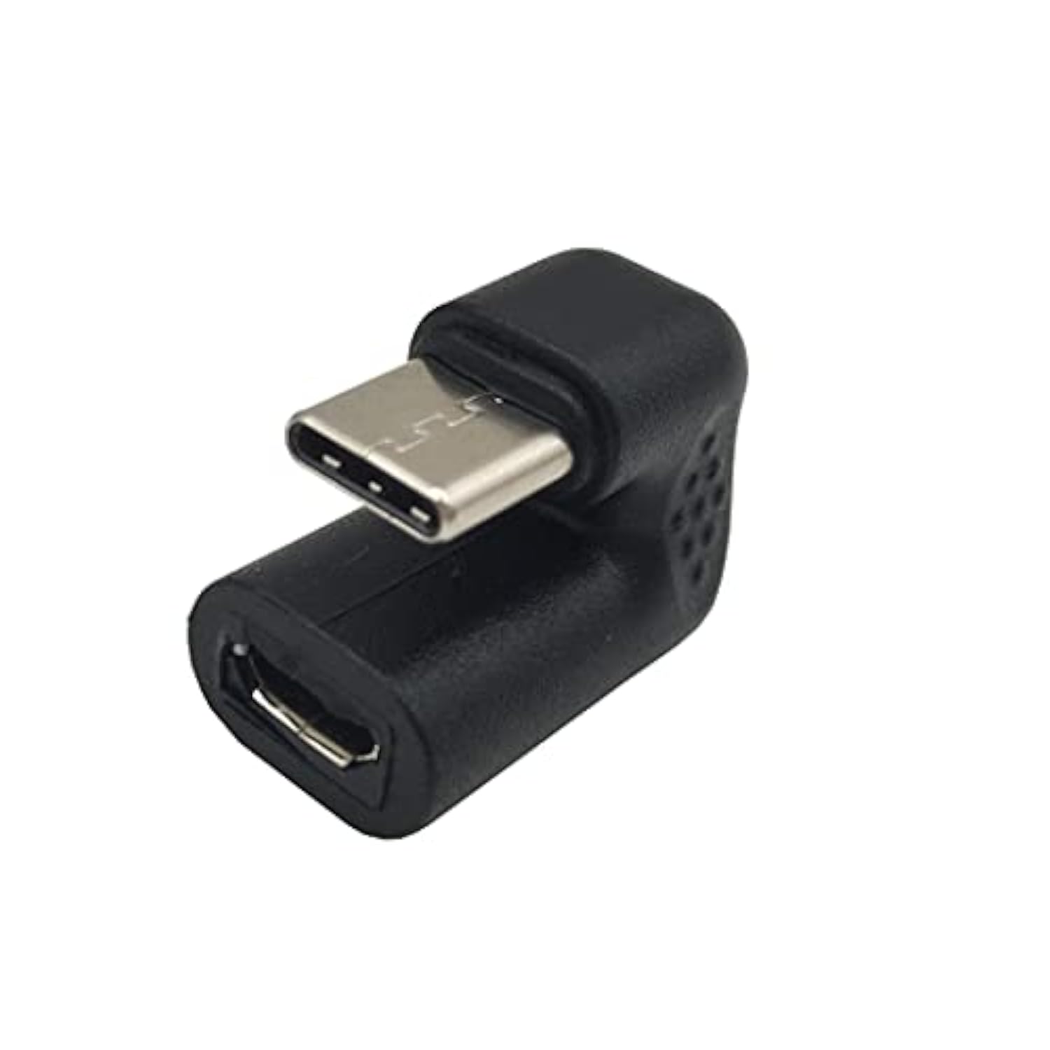 Usb C U Shape Adapter, 180 Degree Usb Type C Male To Usb Micro Female Charging Convertor Adapter For Laptop & Tablet & Mobile Phone [Only Charging](2 Pack)