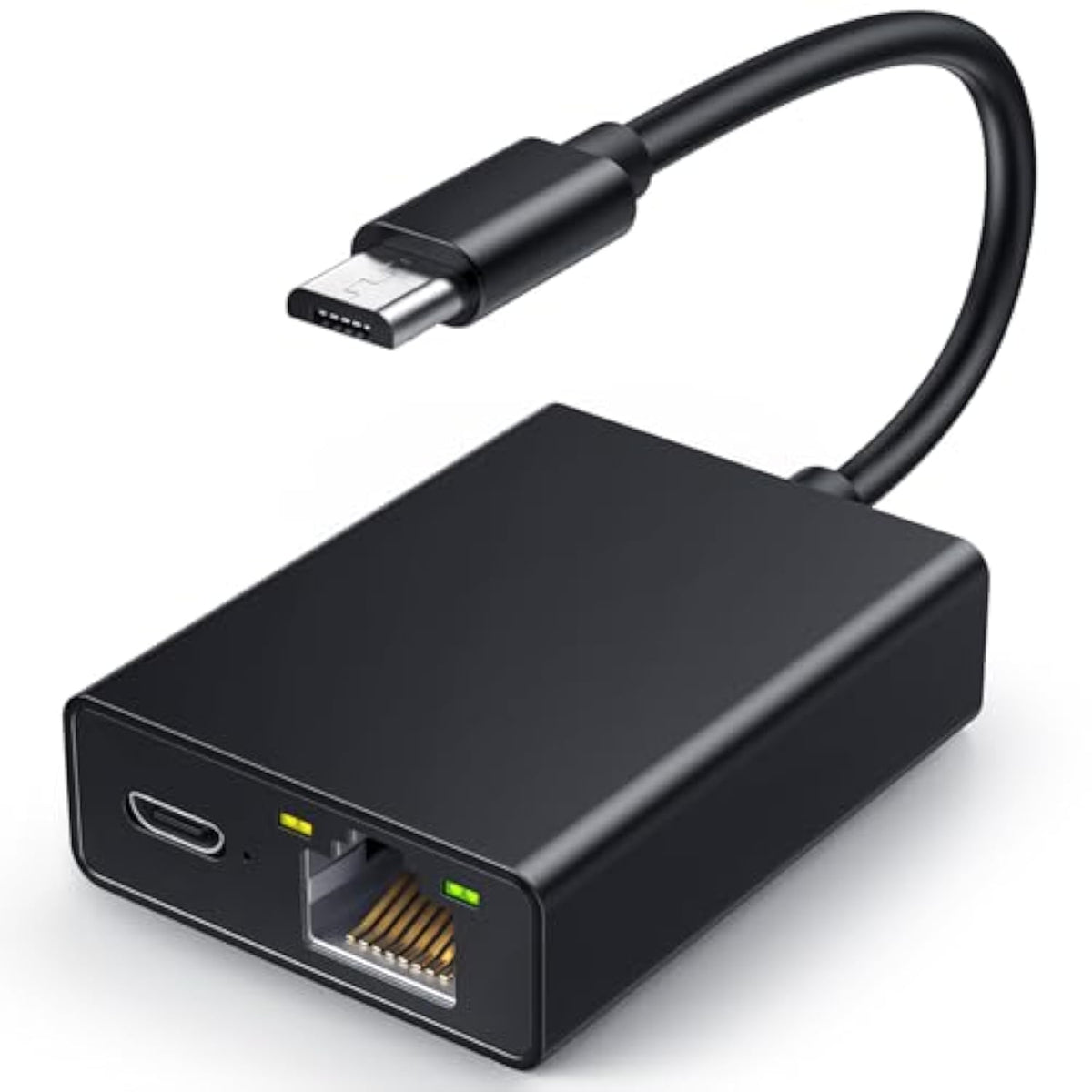 Ethernet Adapter For Fire Tv Stick, Micro Usb To Rj45 Ethernet Network Adapter