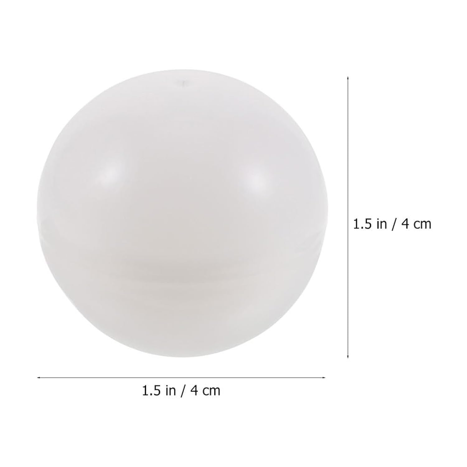 30 Pcs Openable 1.57 Inch Colored Table Tennis Lottery Balls For Party Games Raffle Drawings Event Activities Pvc Seamless Game Balls