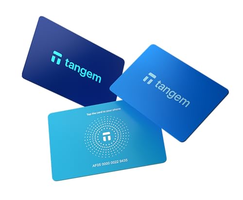 Wallet Pack Of 3 - Secure Crypto Wallet - Trusted Cold Storage For Bitcoin, Ethereum, Nft'S & More Coins - 100% Offline Hardware (Electric Night/Hyperblue)