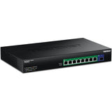 9-Port 2.5G Gan Power Poe++ Switch With 10G Sfp+ Port (480W), Tpe-Bg5091, 8 X 2.5G Poe++ Ports, 1 X 10G Sfp+ Port, 480W, 60Gbps, Ndaa Taa Compliant For Government Use, Protection