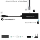 Ethernet Adapter For Chromecast With Google Tv,Usb C To Ethernet Adapter With