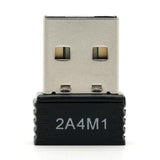 Wifi 4 Usb Nano Wireless Network Dongle Adapter For Linux (Black)