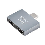 Usb C To Usb Adapter 10Gbps,65W Usb 3.1 Type C Male To 2 Usb A Female Converte