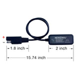 Sae To Usb2.0 Cable Adapter,Dc To Usb2.0 Adapter Cable,Usb2.0 Voltage Regulator Cable Adapter,12V To 5V Charger 1.5A Port For Cars, Motorcycles, Mobile Phones, Tablets, Solar Panels, Etc.