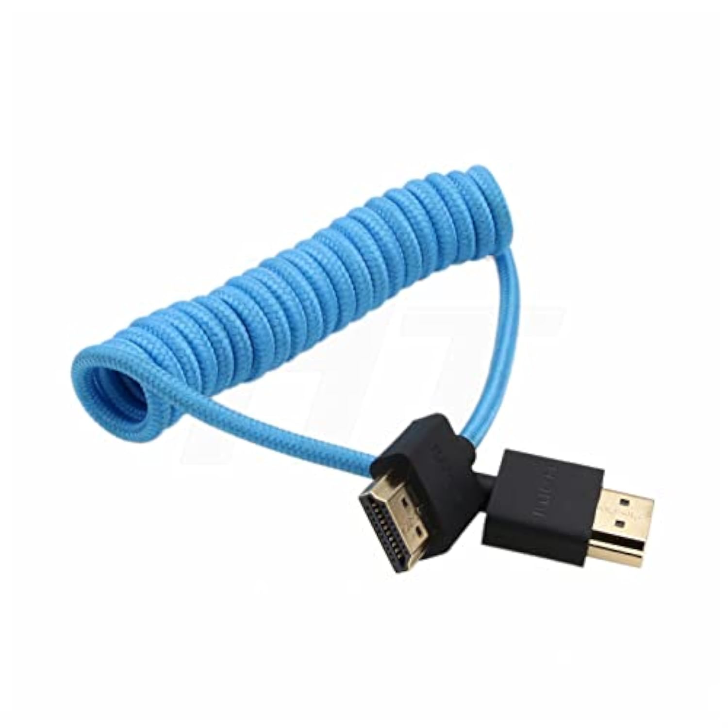 Hdmi 4K 120P 8K 30P Cable Braided Coiled For Atomos Portkeys Feelworld Blackma