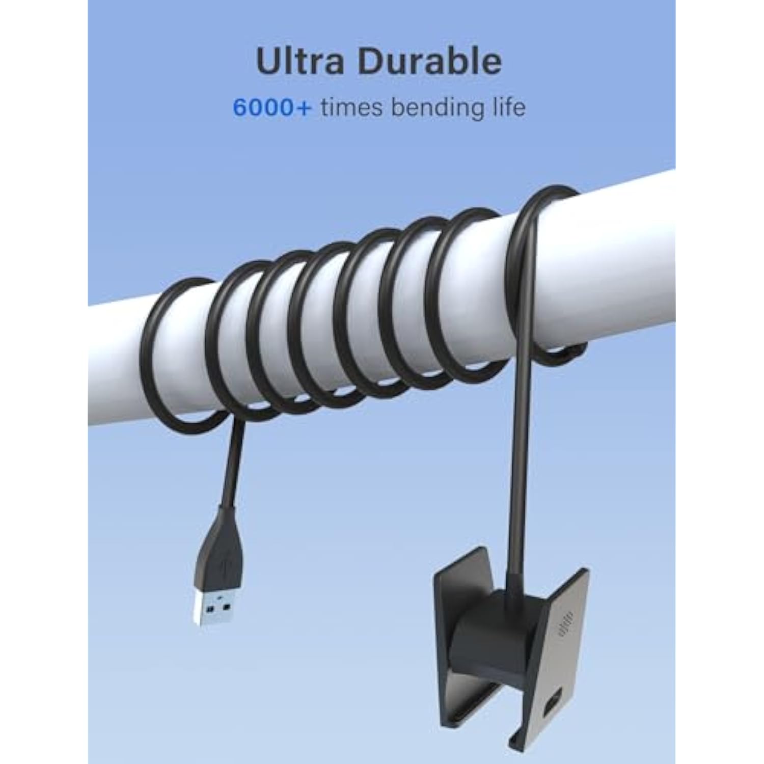 3.3Ft/1M Charger Compatible With Fitbit Charge 2 Charger Replacement Usb Charging Cable For Fitbit Charge 2