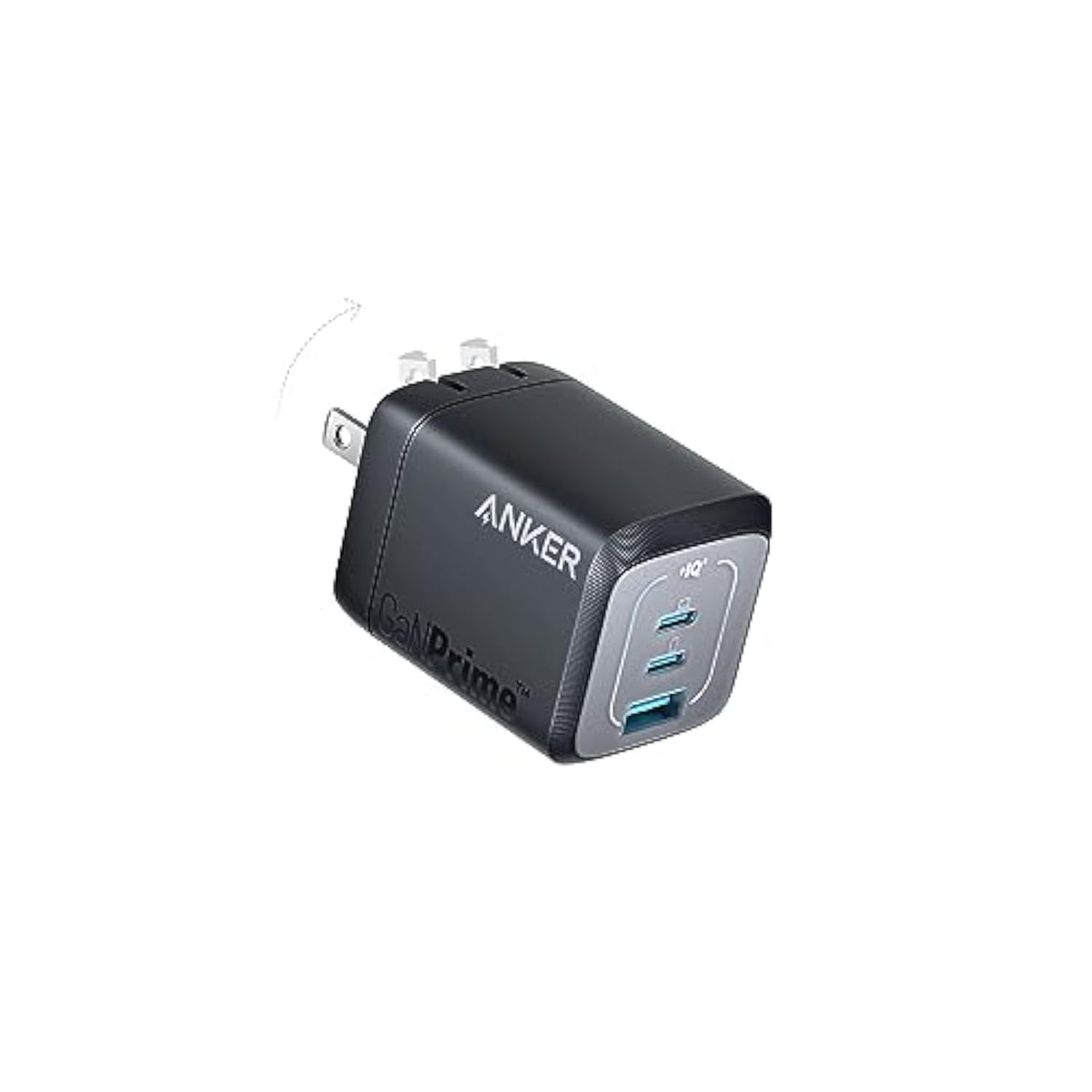 Anker Prime 67W USB C Charger, Anker GaN 3-Port Compact Fast PPS Wall Charger, for MacBook Pro/Air, Pixelbook, iPad Pro, iPhone 16/15/Pro, Galaxy S25/S24, Note20, Pixel, Apple Watch