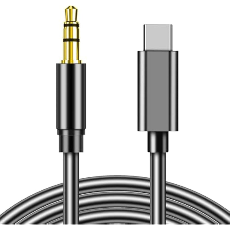 Usb C To 3.5Mm Audio Aux Jack Cable, Usb C To 3.5Mm Headphone Audio Cord Car Stereo Aux Cable Compatible With Iphone 16/16 Pro Max/15/15 Pro, Galaxy S24/S24 Ultra/S23/S22/Z Fold 5, Pixel 8/7/6