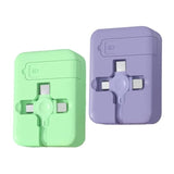2 Pcs 3 In 1 Multi Usb Fast Charging Cable, Phone Charger Retractable, Compatible Usb C(Type-C)/Micro Usb/Ip, Compatible With Iphone 16/15/14/Se/13/12/11/Xr/Xs/X/8/7/6/5, Android, Tablets