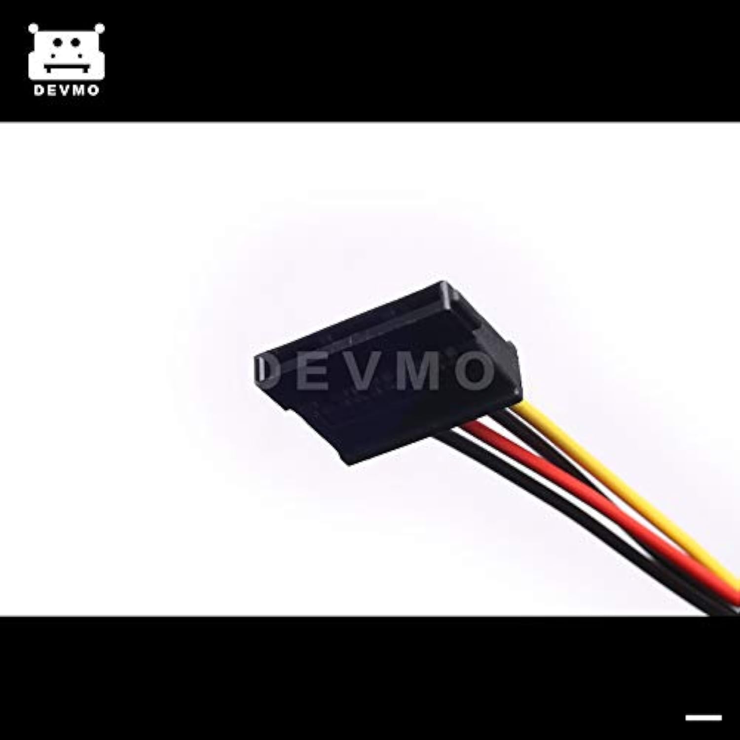 6X New Ide/Molex 4-Pin Male To Serial Ata Sata 15-Pin Female Power Adapter Cab