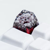 Artisan Keycaps Skull Resin Skull Keycap Esc Custom 1U Sa Prolfile Handmade Keycaps For Mx Switch Mechanical Keyboards Key Cap