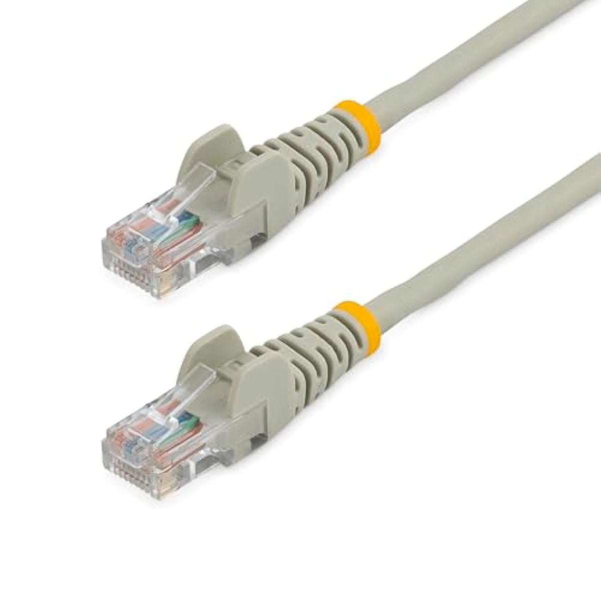 Cat5E Patch Cable With Snagless Rj45 Connectors - 50 Ft, Gray (45Patch50Gr),Gr
