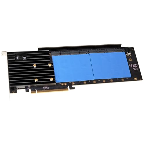 M.2 8X4 Silent Pcie 4.0 Pcie Card (Window & Linux)