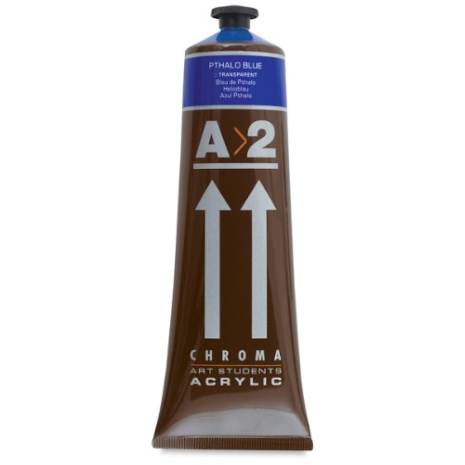 Chroma Atelier A2 Lightfast Heavy Body Acrylic Paint - Assorted colors, Set of 8, 120 ml tubes