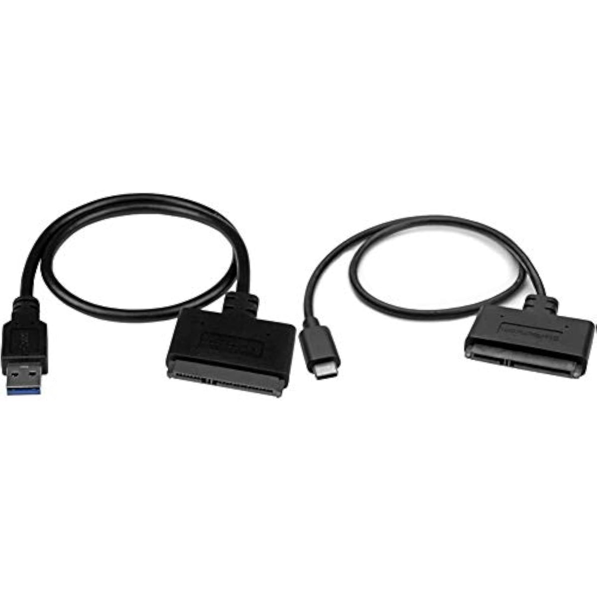 Usb 3.1 To 2.5" Sata Hard Drive Adapter - Usb 3.1 Gen2 10 Gbps, Black & Usb C