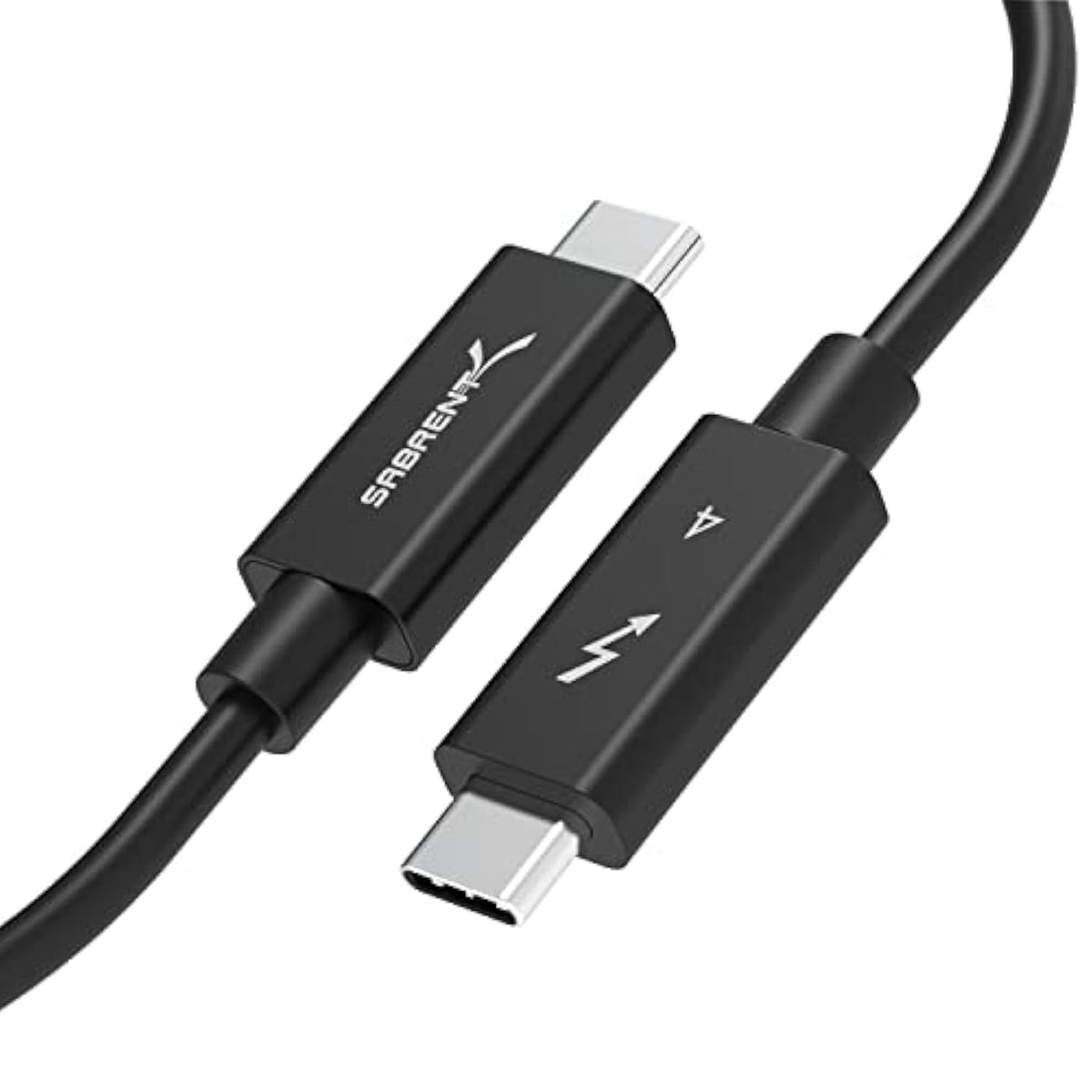 SABRENT Thunderbolt 4 Active Cable with E-Marker Chip [6.5 Feet / 2 Meters] (C