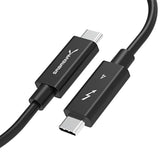 SABRENT Thunderbolt 4 Active Cable with E-Marker Chip [6.5 Feet / 2 Meters] (C