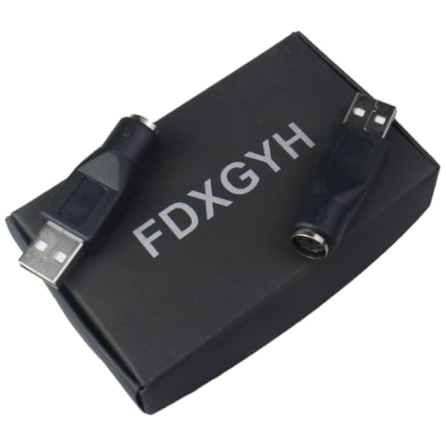 2Pcs Usb To Ps2 Adapter 6Pin Ps/2 Female To Usb Male Converter Keyboard/Mouse