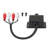 Universal Rca Level Controller Car Audio Amplifier Rca Audio Adjuster Bass Boo