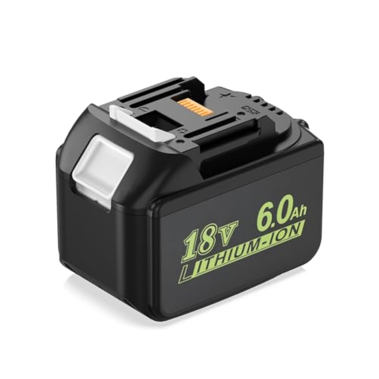 18V 6.0Ah Battery For Makita - 6000Mah Lithium-Ion Batteria For Cordless Power Tools Bl1830 Bl1850 Bl1840 Bl1860 Bl1815 Bl1835 Bl1845 Bl1890 Power Tools (1Pack)