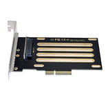 Pci-E 3.0 X4 Lane To U.2 U2 Kit Sff-8639 Host Adapter For Intel Motherboard & 750 Nvme Pcie Ssd Black