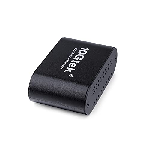 1.25G Poe Injector, With A 48V 0.5A Power Adapter, 802.3Af/At, Up To 100 Meters