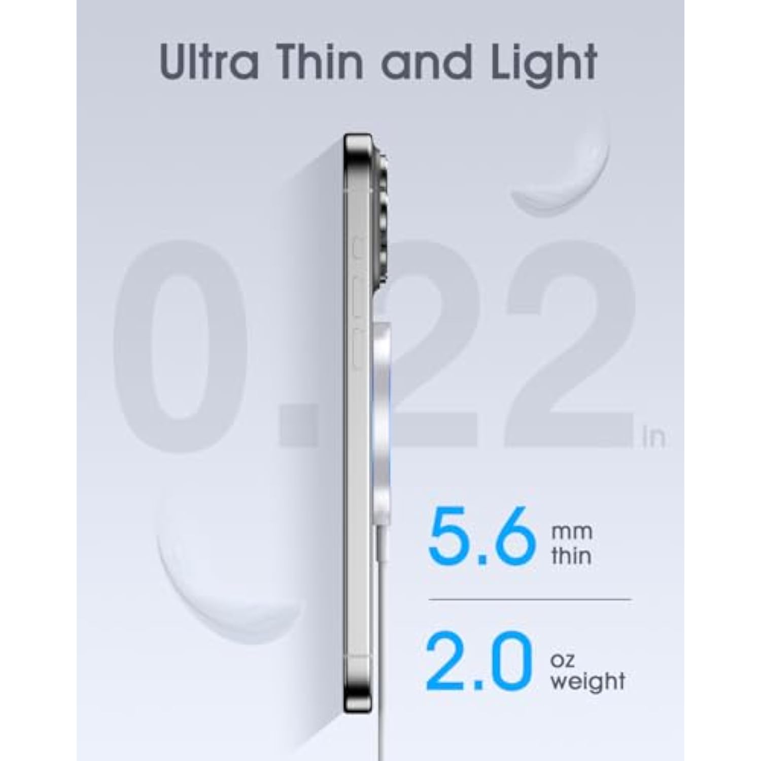 For Apple Mag-Safe Charger 2 Pack, Magnetic Wireless Charger For Iphone 16 15 14 13 12 Pro Max Plus Mini, 15W Fast Charging Pad, For Airpods 4/3/2/Pro, Strong Magnet, Silver