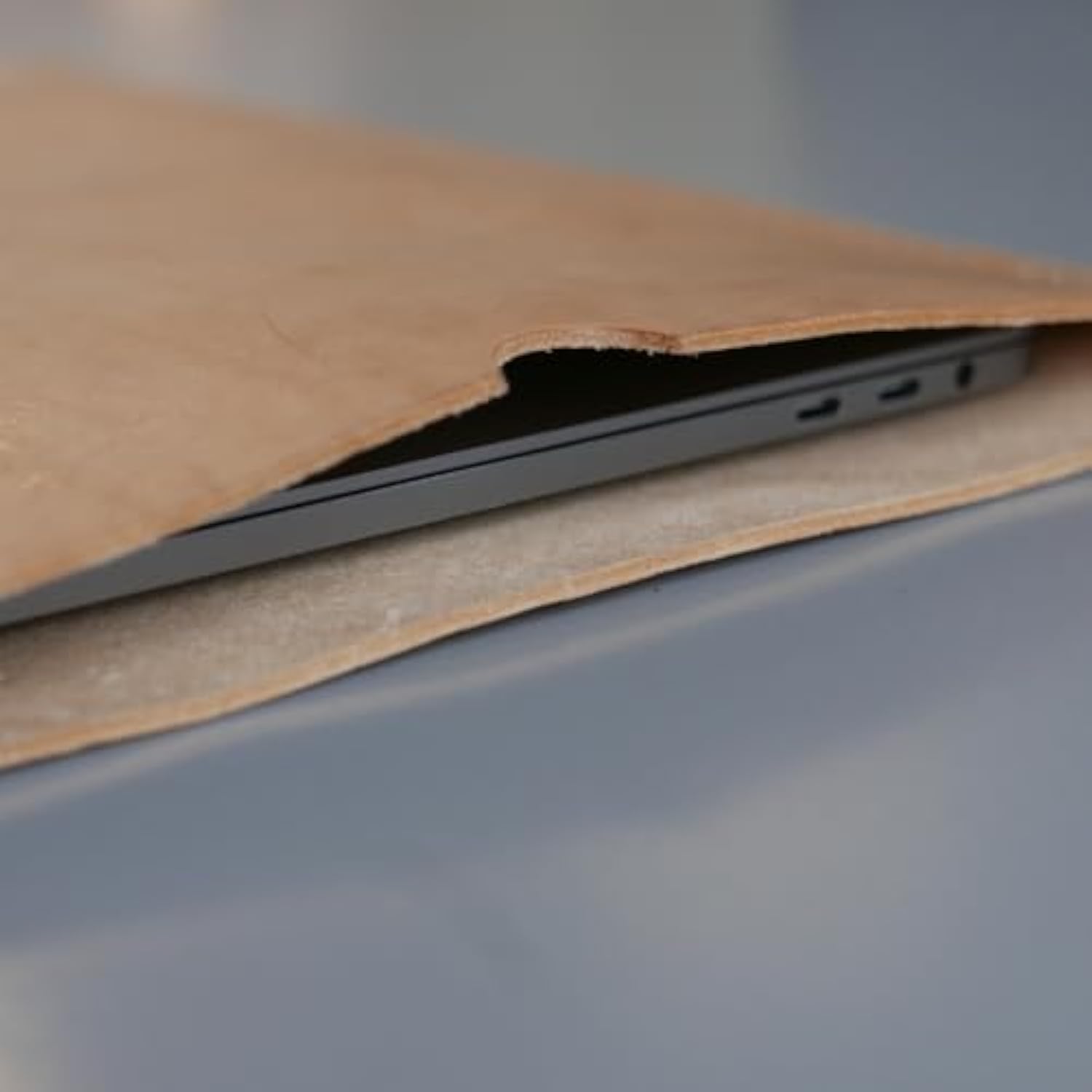 Laptop Sleeve Case Leather 13 Inch Compatible With Macbook Air, Lenovo, Dell, Macbook Pro 13 M2 M1 2016-2023