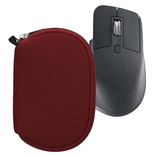 Neoprene Case Compatible With Logitech Mx Master 3 / Master 3S / Master 2S - Case For Mouse Soft Pouch Carry Bag - Dark Blue