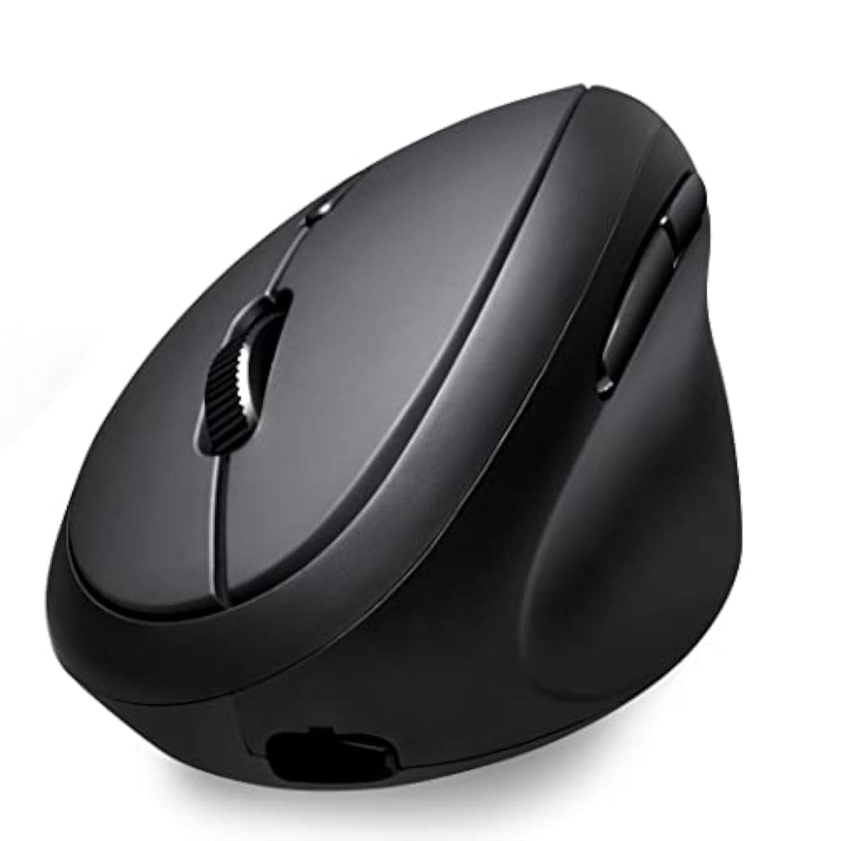 Perixx PERIMICE-819B Bluetooth Portable Vertical Mouse - Wireless 3-in-1 Multi