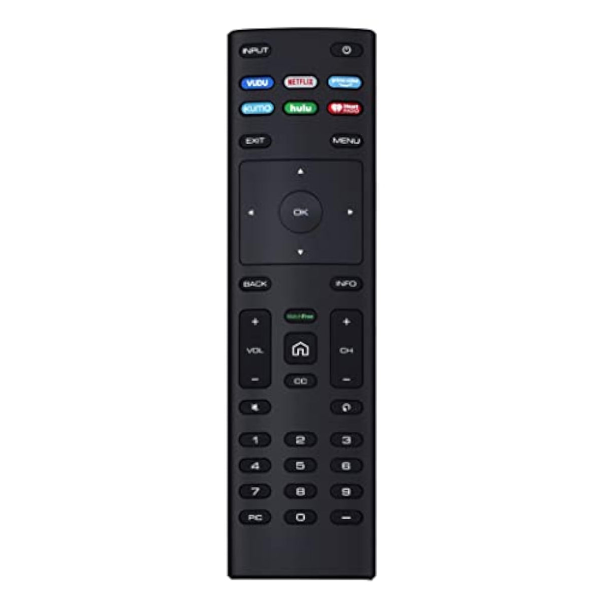 XRT136 Replace Remote Control fit for VIZIO Smart TV D50x-G9 D65x-G4 D55x-G1 D40f-G9 D43f-F1 D70-F3 V505-G9 D32h-F1 D24h-G9 E70-F3 D43-F1 V705-G3 P75-F1 D55x-G1 V405-G9 E75-F2 D32f-F1 D24f-F1