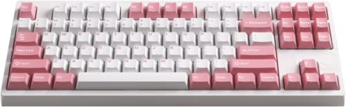 Multix Tkl, Spring(Pink), Cherry Profile Double Shot Keycap, Hot Swappable, Programable, Supports Mac And Windows(Cherry Mx Brown)