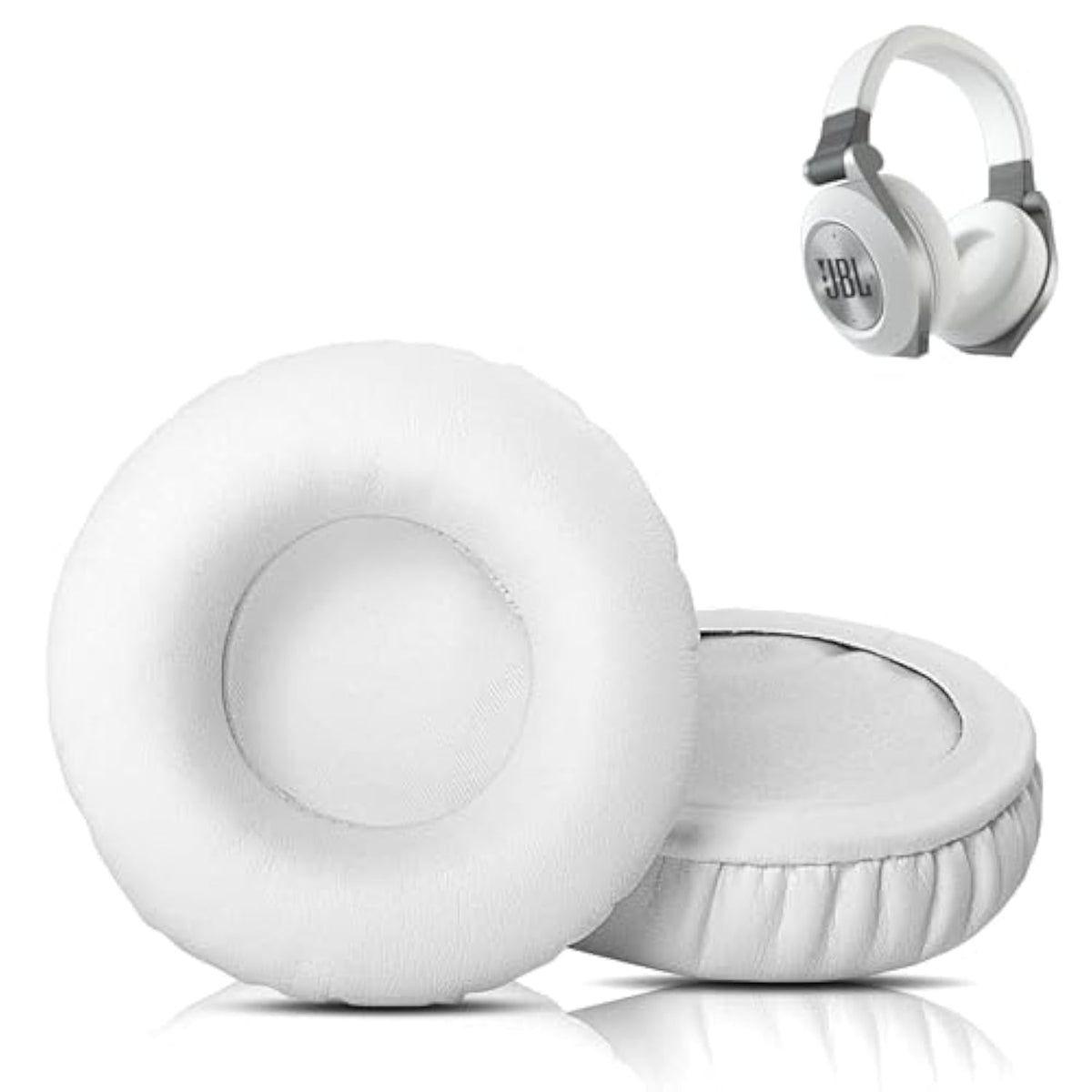 Professional Earpads Cushion Replacement Compatible With Jbl Synchros E50Bt E50 S500 S700 Wireless Headphones Ear Pads With Skin-Friendly Leather And Memory Foam