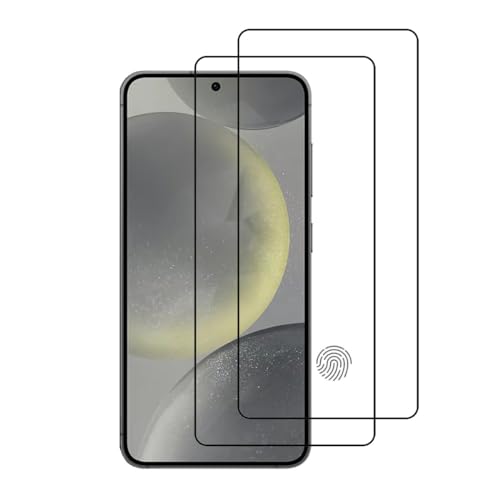 2-Pack HD Tempered Glass Screen Protector for  Galaxy S24+/S24 Plus, Shatter Resistant, 9H Surface Hardness
