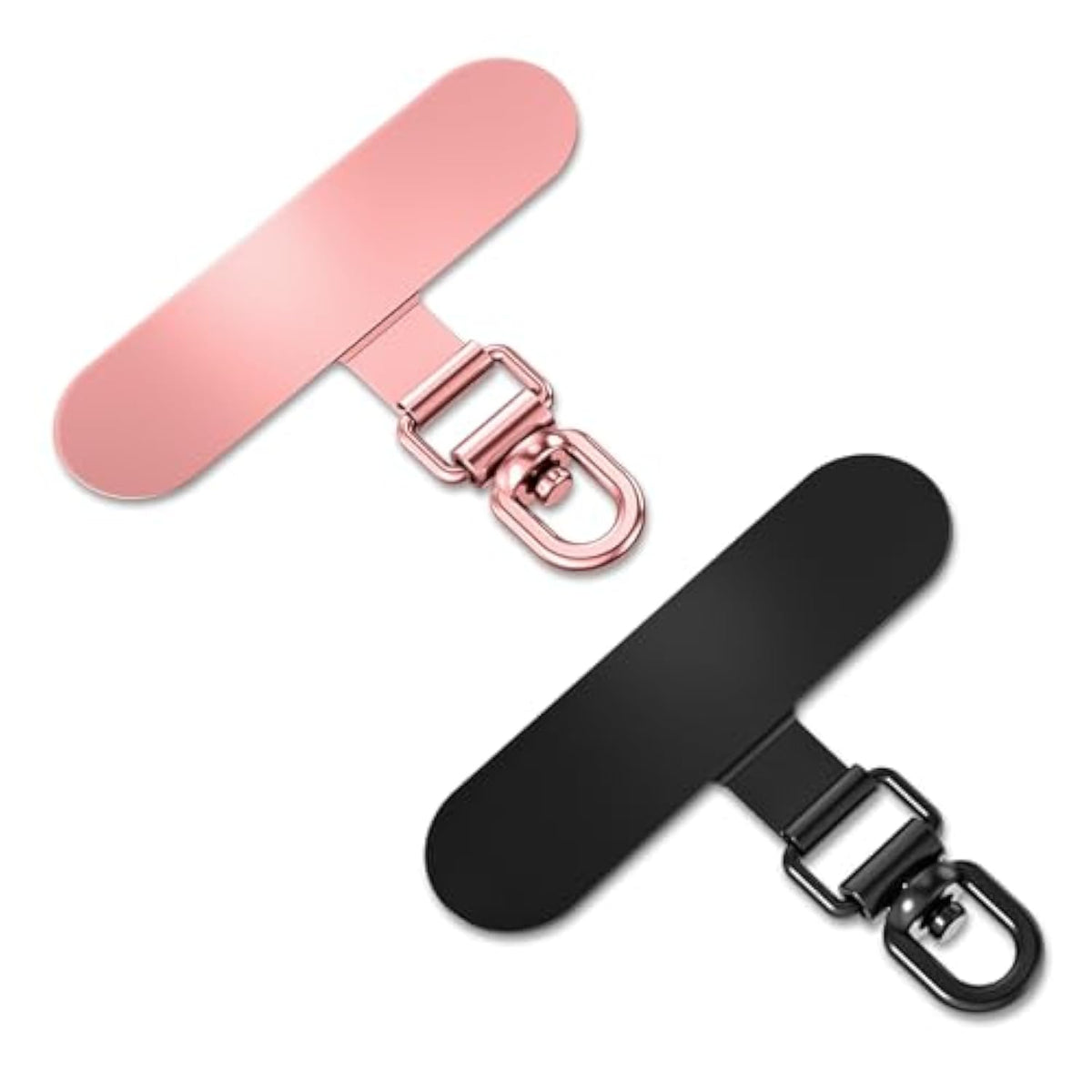 Stainless Steel Phone Tether Tabs Universal Rust-Proof Lanyard Rose Gold Black