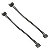Sata Power Extension Cable 2Pcs 12.6" 15 Pin Sata Power Extension Male To Fema