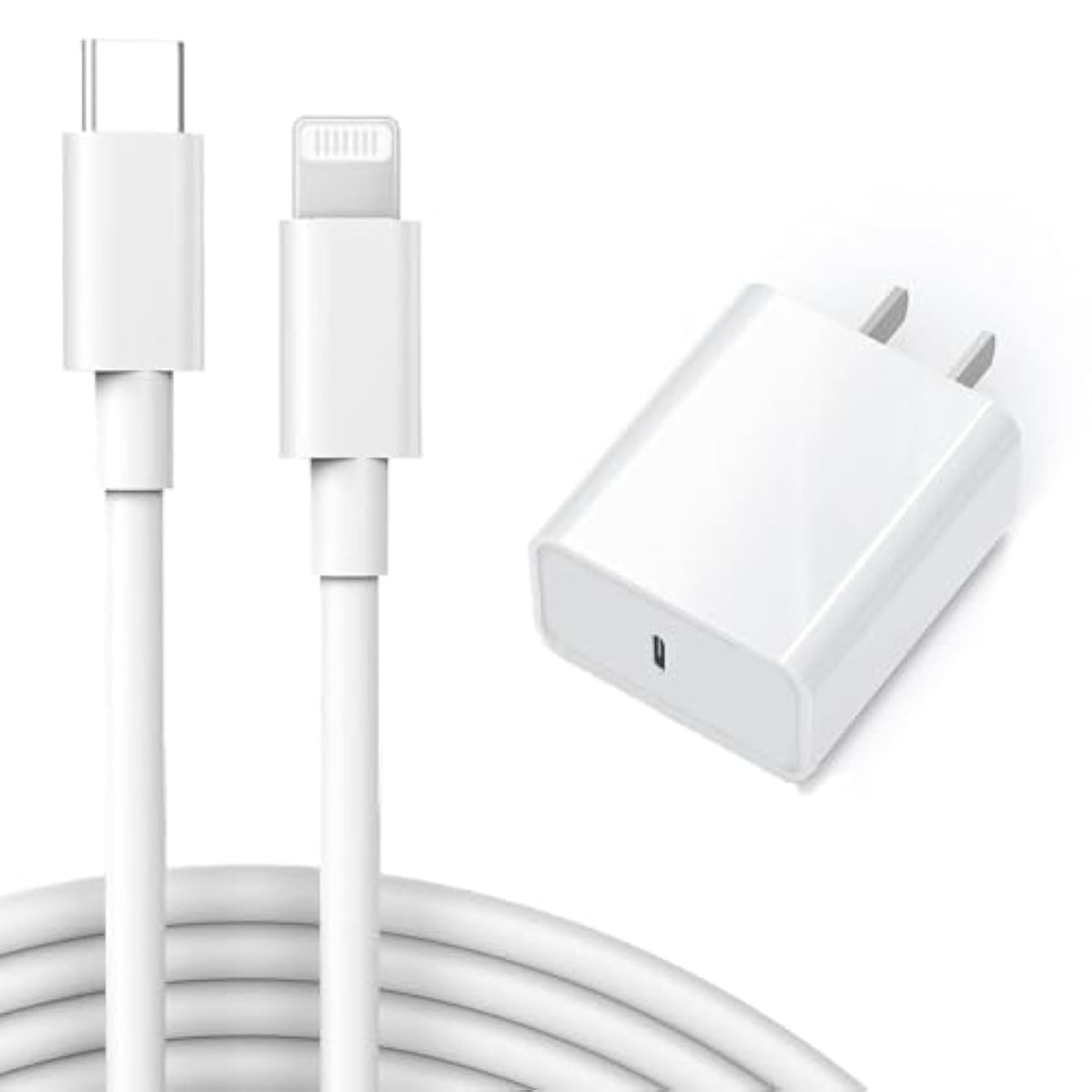 20W Airpods Pro (1St) Generation Fast Charger Fit For Airpods 2Nd/3Rd Gen Wireless Earbuds With 6.6Ft Usb C To Lightning Charging Cord For Iphone 14/13/12/11 Power Adapter Cable