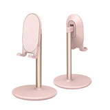 Phone Stand For Desk, Adjustable Cell Phone Holder For Desk, Compatible With 4"-12.9" Phones/Tablet/Iphone/Ipad/Switch (Pink)