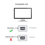 cablecc USB-C Type C Female Source to Mini Displayport DP Sink HDTV Adapter 4K